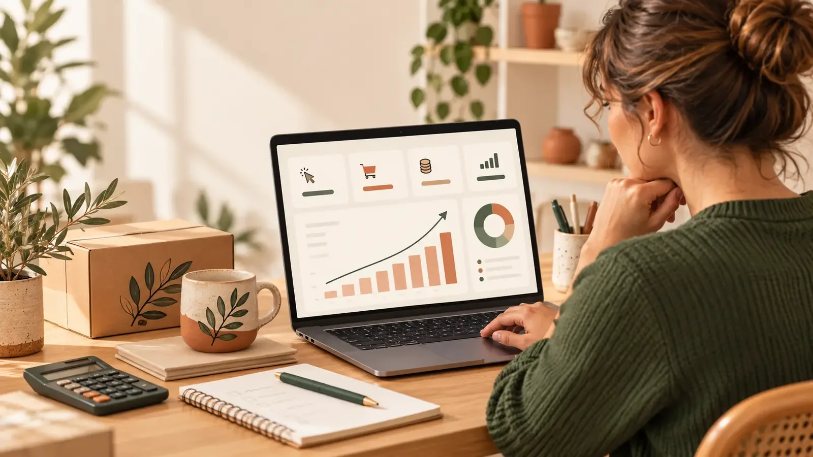 Etsy seller reviewing onsite advertising ROAS and break-even performance